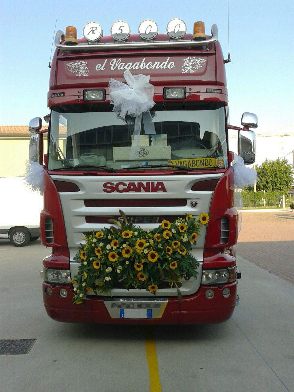 decorazione floreale auto per matrimoni a Thiene, Vicenza, Centrale di Zugliano, Schio